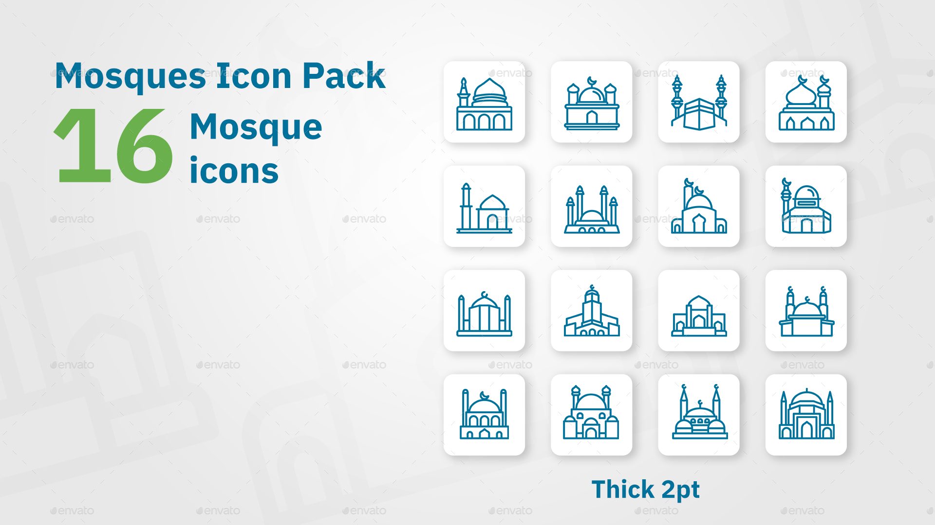 Mosques Icon Pack thumbnail